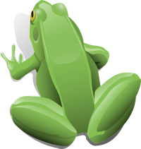 Click the frog to jump to more info